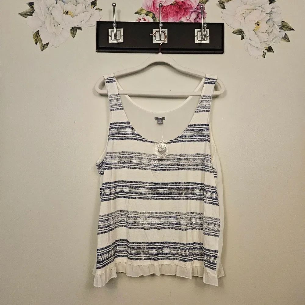 Aerie Ruffled Tank